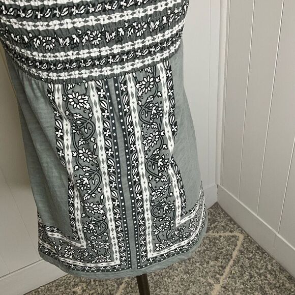 INC Gray Patterned Women's Top - Picture 9 of 13